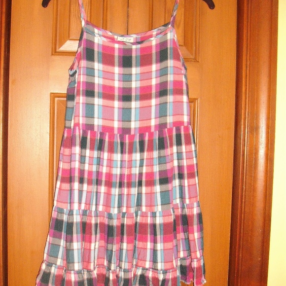 next girls tartan dress